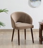 Canas Dining Chair In Brown Colour