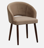 Canas Dining Chair In Brown Colour