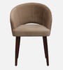 Canas Dining Chair In Brown Colour