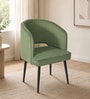 Canas Dining Chair In Green Colour Canas Dining Chair In Green Colour
