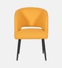 Canas Dining Chair In Yellow Colour Canas Dining Chair In Yellow Colour