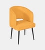 Canas Dining Chair In Yellow Colour Canas Dining Chair In Yellow Colour