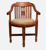 Canasto Teak Wood Arm Chair In Teak Finish (Set of 2)