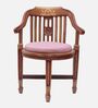 Canasto Teak Wood Arm Chair In Teak Colour (Set of 2)