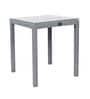 Canberra Wicker Table And Chair Set ( With 2 Chairs ) In Grey Finish