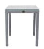 Canberra Wicker Table And Chair Set ( With 2 Chairs ) In Grey Finish