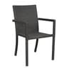 Canberra Wicker Table And Chair Set ( With 2 Chairs ) In black Finish