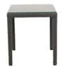 Canberra Wicker Table And Chair Set ( With 2 Chairs ) In black Finish