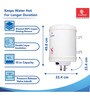Candes 15 Litre Automatic Instant Storage Electric Water Heater with Anti Rust Coating
