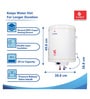 Candes 25 Litre Automatic Instant Storage Geyser Multiple Safety System