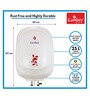 Candes 25 Litre Automatic Storage Electric Water Heater with Rust Resistant