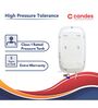 Candes 3-Litre Instant Electric Water Heater Multiple Safety Geyser ABS Body, White (Insto 3Ltr)