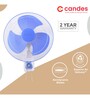 Candes 400mm 3 Blade Automatic Oscillation Wall Fan  (16WFWB02)