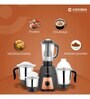 Candes Eathan 900 Watt Mixer Grinder with 4 Jars, Powerful Motor with 2 Year Motor Warranty (Black, Gold)