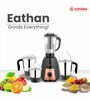 Candes Eathan 900 Watt Mixer Grinder with 4 Jars, Powerful Motor with 2 Year Motor Warranty (Black, Gold)