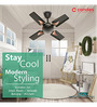 Candes EON High 600mm /24 inch Speed Anti-dust Decorative 5 Star Rated Ceiling Fan (24EonB1cc)