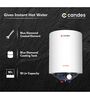 Candes Glanzo 2000W 10L Storage Electric Water Heater (White)