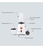 Candes Hector Nutri Blender 400 Juicer Mixer Grinder (2 Jars, White)