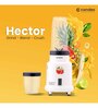 Candes Hector Nutri Blender 400 Juicer Mixer Grinder (2 Jars, White)