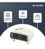 Candes Radiant 2000W Silent Blower Fan Room Heater (White)