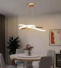 Candis LED | 49 Cm |Height Adjustable | 3 Light Mode | Modern LED Ceiling Chandelier for Living Room, Dining, Bedroom, Hall, Kitchen, Office,Luxury Decorative Lighting