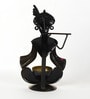 (1Pc) Multicolor Metal Krishna Tea Light Holder