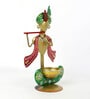 (1Pc) Multicolor Metal Krishna Tea Light Holder