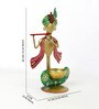 (1Pc) Multicolor Metal Krishna Tea Light Holder