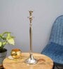 Aluminium Silver Candle Holder