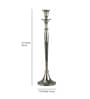Aluminium Silver Candle Holder