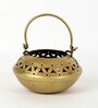 (1Pc) Gold Metal Diwali Decoration Tea Light Holder