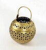 (1Pc) Gold Metal Diwali Decoration Tea Light Holder