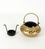 (1Pc) Gold Metal Diwali Decoration Tea Light Holder