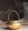 (1Pc) Gold Metal Diwali Decoration Tea Light Holder