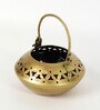 (1Pc) Gold Metal Diwali Decoration Tea Light Holder