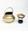 (1Pc) Gold Metal Diwali Decoration Tea Light Holder