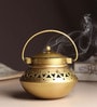 (1Pc) Gold Metal Diwali Decoration Tea Light Holder