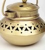 (1Pc) Gold Metal Diwali Decoration Tea Light Holder