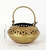 (1Pc) Gold Metal Diwali Decoration Tea Light Holder