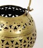 (1Pc) Gold Metal Diwali Decoration Tea Light Holder