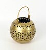 (1Pc) Gold Metal Diwali Decoration Tea Light Holder