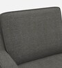 Candour Fabric 1 Seater Sofa In Grey Colour