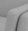 Candy Fabric 1 Seater Sofa in Dim Grey Color