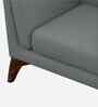 Candy Fabric 1 Seater Sofa in Nimbus Grey Color