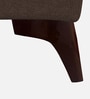 Candy Fabric 1 Seater Sofa in Beaver Brown Color