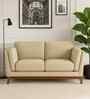 Candy Fabric 2 Seater Sofa in Cotton Beigen Color