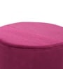 Candy Pouffe In Maroon Color