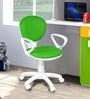 Candy Plastic Kids Study Chair in Green Colour