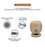 Cane and Bamboo Modern Mesh Table Lamp