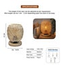Cane and Bamboo Modern Mesh Table Lamp